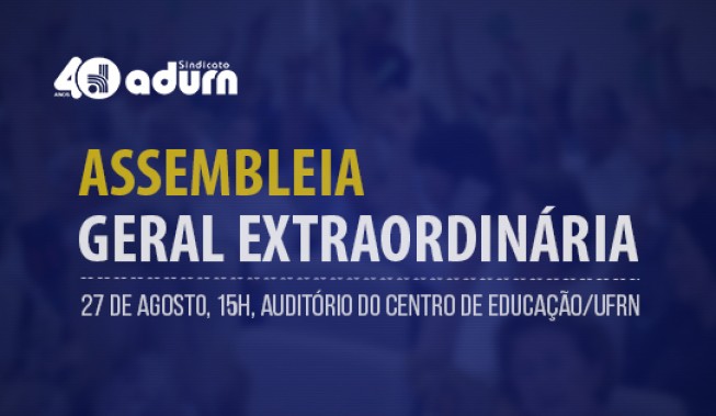 Docentes da UFRN debatem Future-se em Assembleia